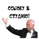 Набор стикеров «В студию»