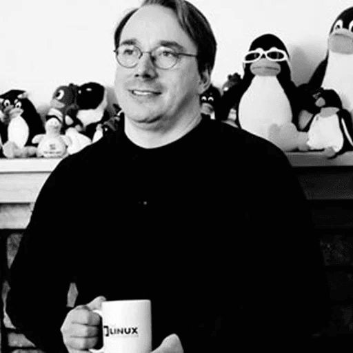 Стикер «Linus Torvalds-1»