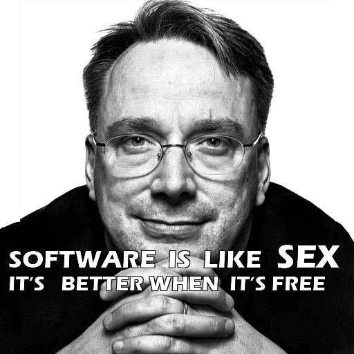 Стикер «Linus Torvalds-12»