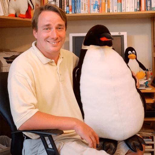 Стикер «Linus Torvalds-4»